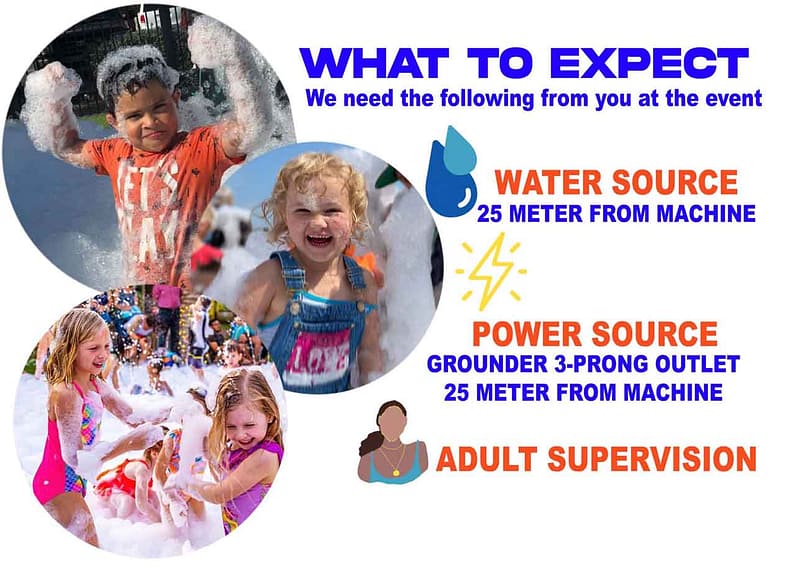 BRISBANE FOAM PARTY HIRE Foam Machine Hire Brisbane